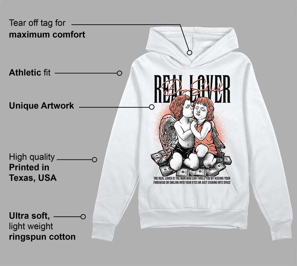 Dunk Amber Brown DopeSkill Hoodie Sweatshirt Real Lover Graphic sold by DopeSkill product image thumbnail 3