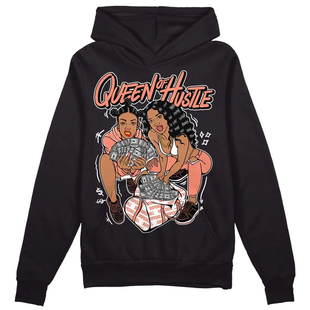 Dunk Amber Brown DopeSkill Hoodie Sweatshirt Queen Of Hustle Graphic sold by DopeSkill product image thumbnail 2