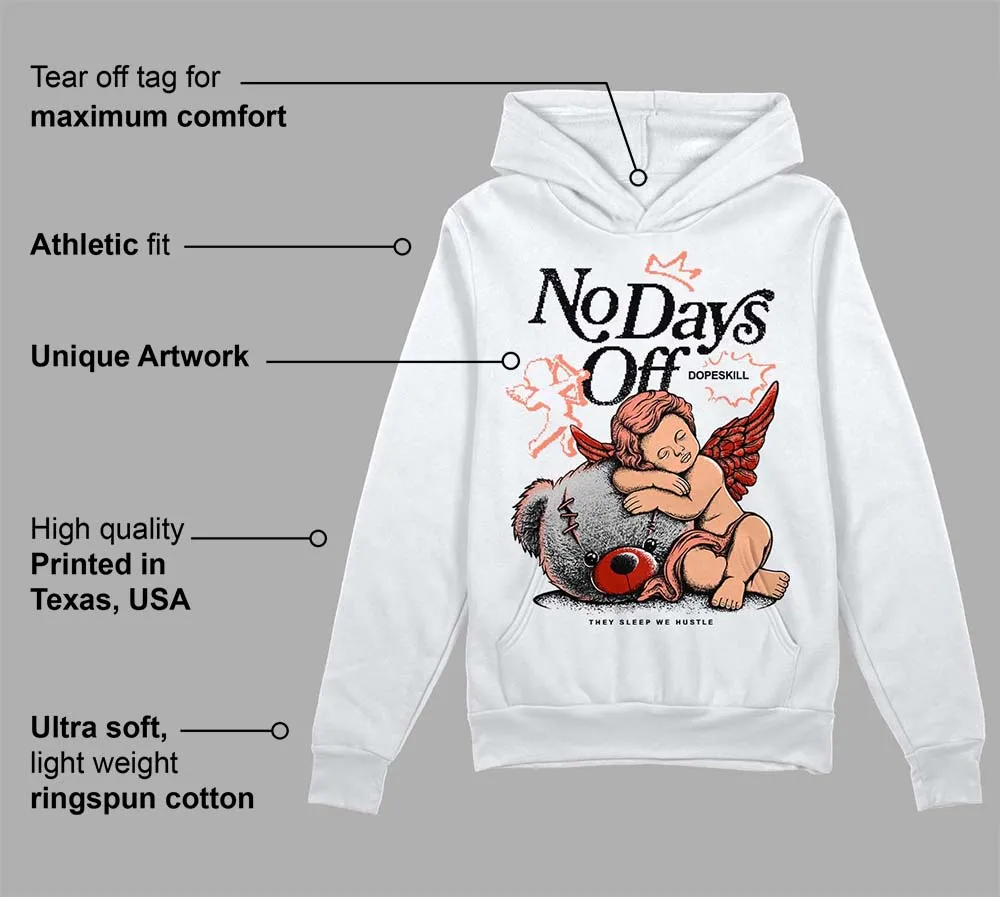 Dunk Amber Brown DopeSkill Hoodie Sweatshirt New No Days Off Graphic sold by DopeSkill product image thumbnail 3