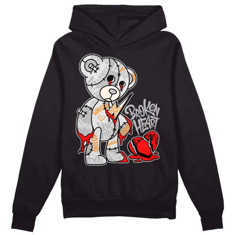 Dunk Cool Grey DopeSkill Hoodie Sweatshirt Broken Heart Graphic sold by DopeSkill