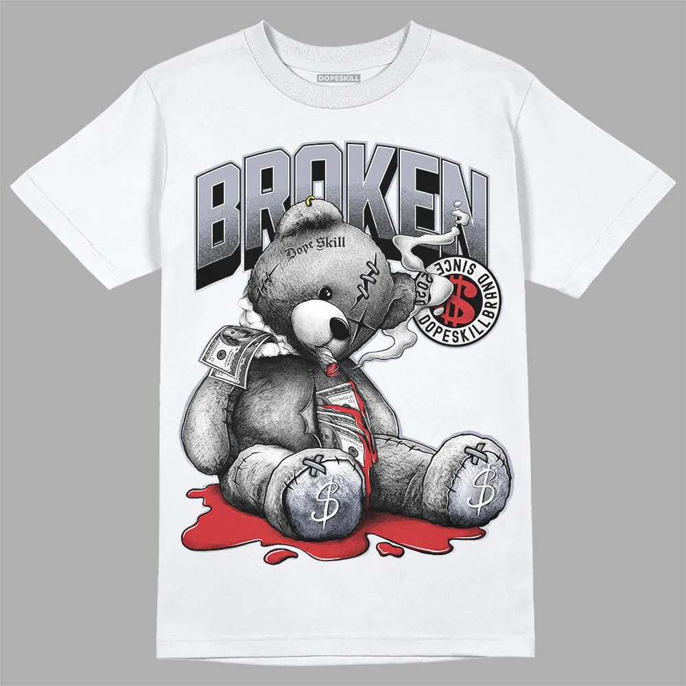 Bred Reimagined 4s DopeSkill T-Shirt Sick Bear Graphic sold by DopeSkill product image thumbnail 2