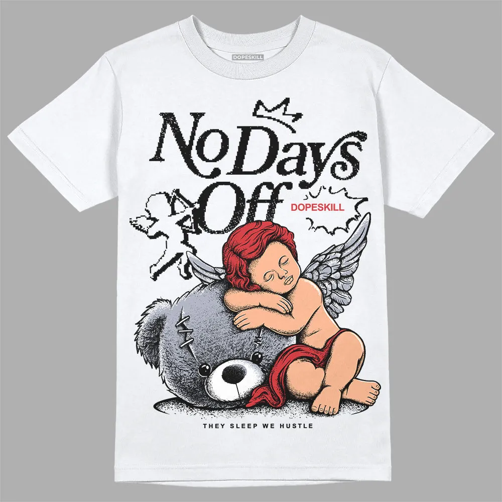 Bred Reimagined 4s DopeSkill T-Shirt New No Days Off Graphic sold by DopeSkill product image thumbnail 2