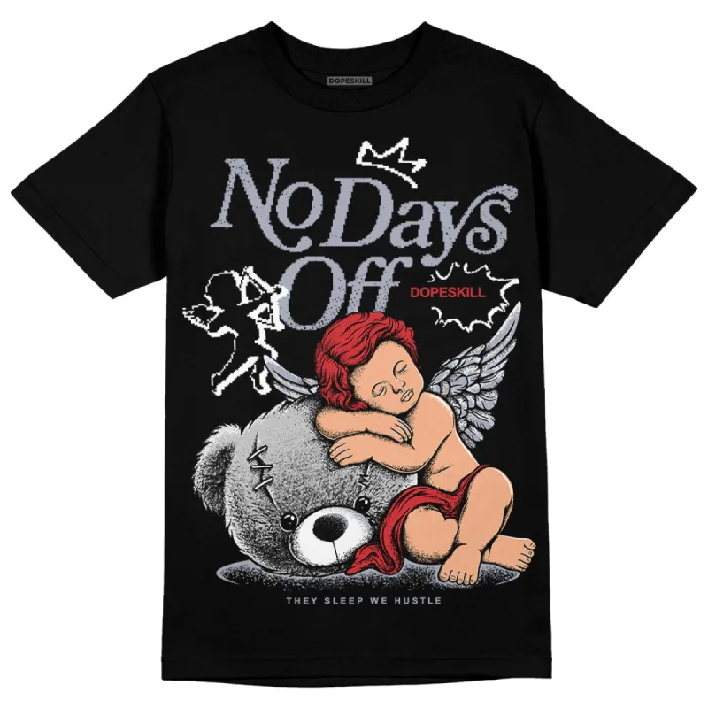 Bred Reimagined 4s DopeSkill T-Shirt New No Days Off Graphic sold by DopeSkill