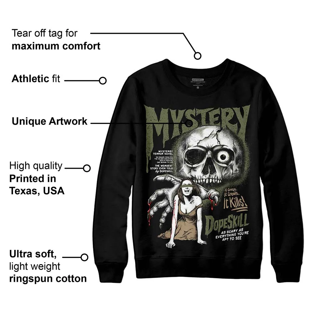 Max 90 Neutral Olive DopeSkill Sweatshirt Mystery Ghostly Grasp Graphic sold by DopeSkill product image thumbnail 3