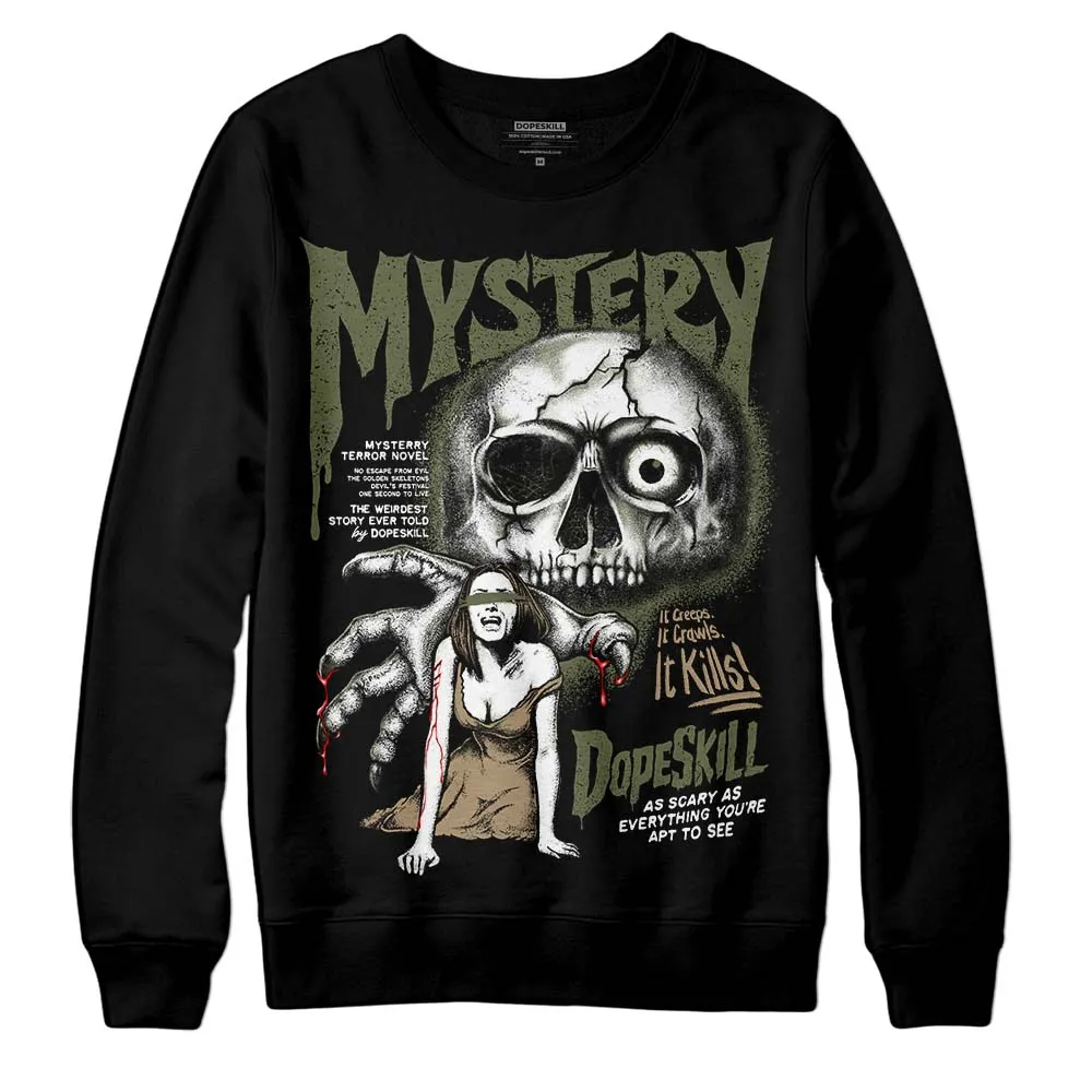 Max 90 Neutral Olive DopeSkill Sweatshirt Mystery Ghostly Grasp Graphic sold by DopeSkill
