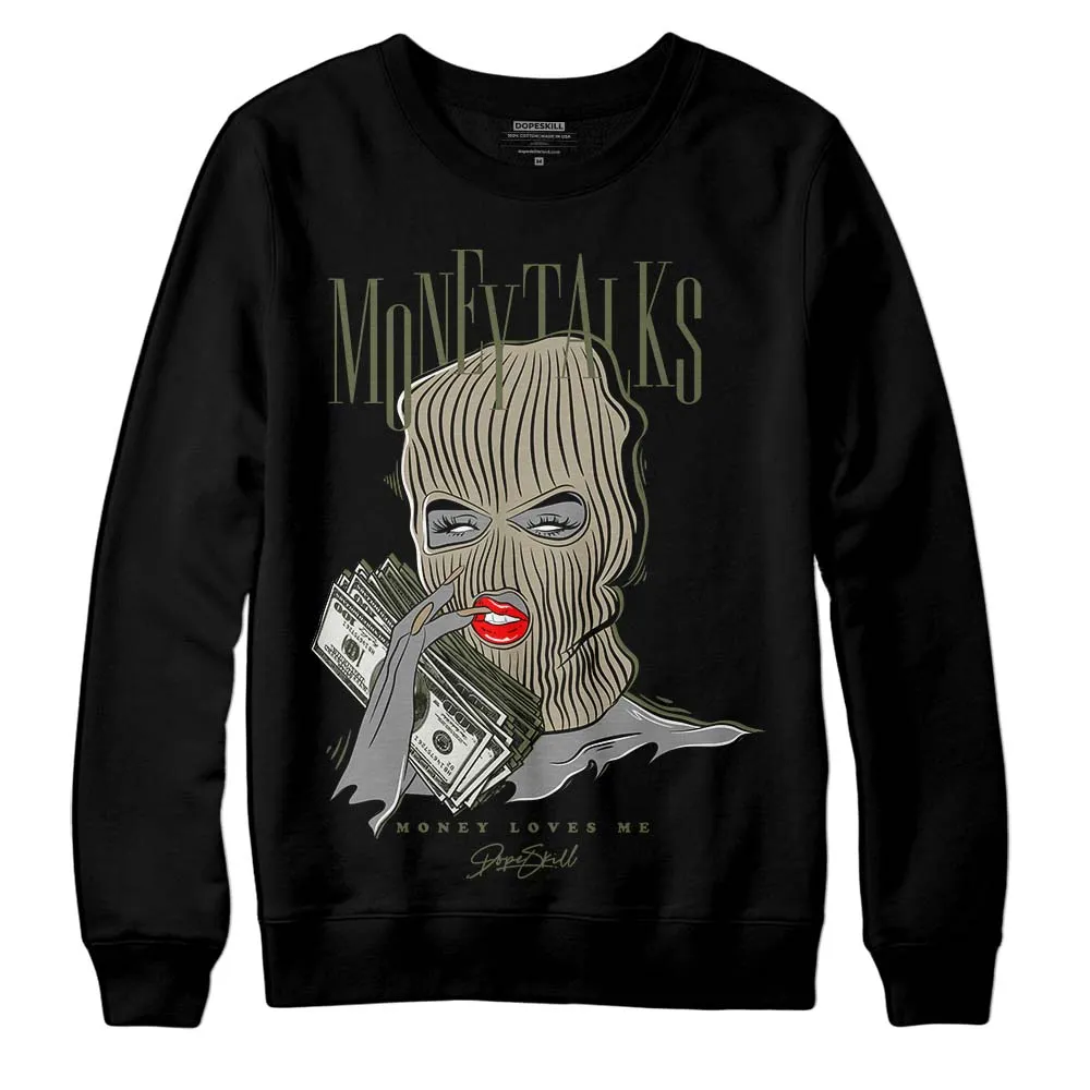 Max 90 Neutral Olive DopeSkill Sweatshirt Money Talks Graphic sold by DopeSkill