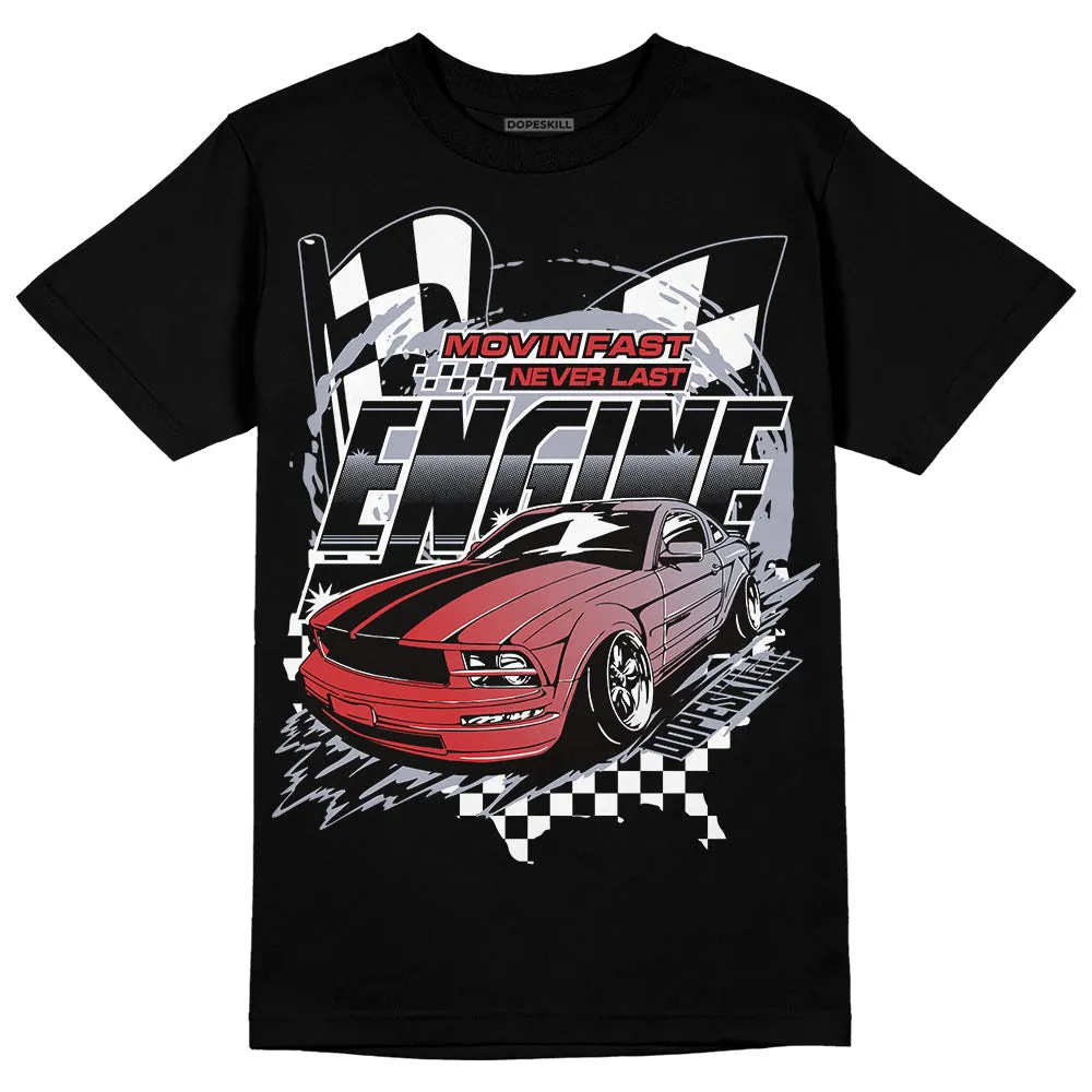 Bred Reimagined 4s DopeSkill T-Shirt ENGINE Tshirt Graphic sold by DopeSkill