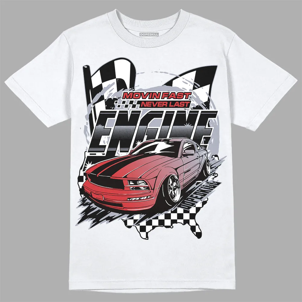 Bred Reimagined 4s DopeSkill T-Shirt ENGINE Tshirt Graphic sold by DopeSkill product image thumbnail 2