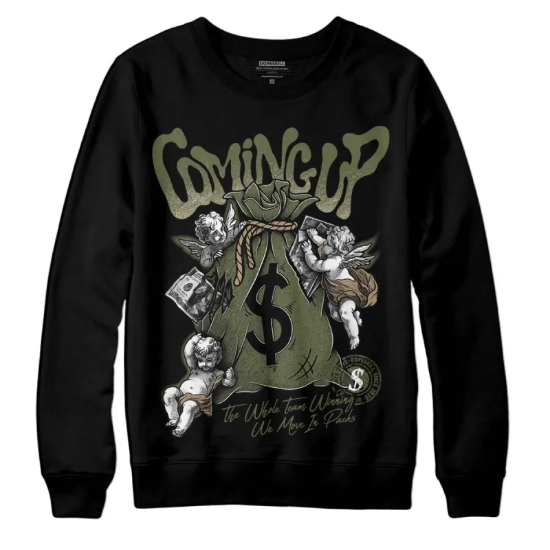 Max 90 Neutral Olive DopeSkill Sweatshirt Money Bag Coming Up Graphic sold by DopeSkill