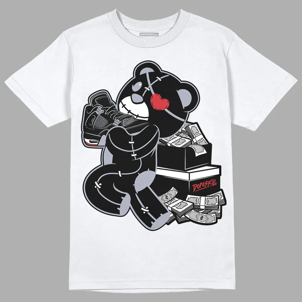 Bred Reimagined 4s DopeSkill T-Shirt Bear Steals Sneaker Graphic sold by DopeSkill product image thumbnail 2