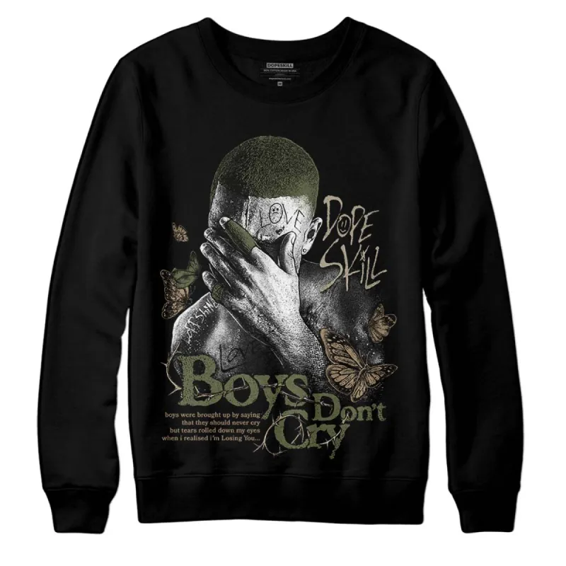 Max 90 Neutral Olive DopeSkill Sweatshirt Boys Don't Cry Graphic sold by DopeSkill