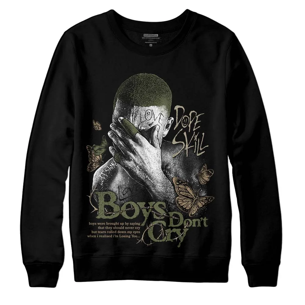 Max 90 Neutral Olive DopeSkill Sweatshirt Boys Don't Cry Graphic sold by DopeSkill