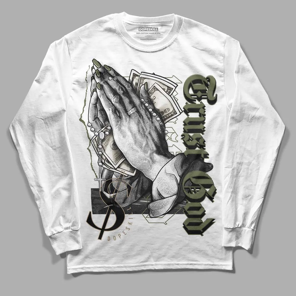 Max 90 Neutral Olive DopeSkill Long Sleeve T-Shirt Trust God Graphic sold by DopeSkill product image thumbnail 2