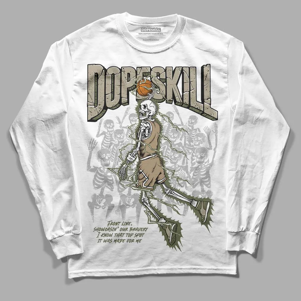 Max 90 Neutral Olive DopeSkill Long Sleeve T-Shirt Thunder Dunk Graphic sold by DopeSkill product image thumbnail 2