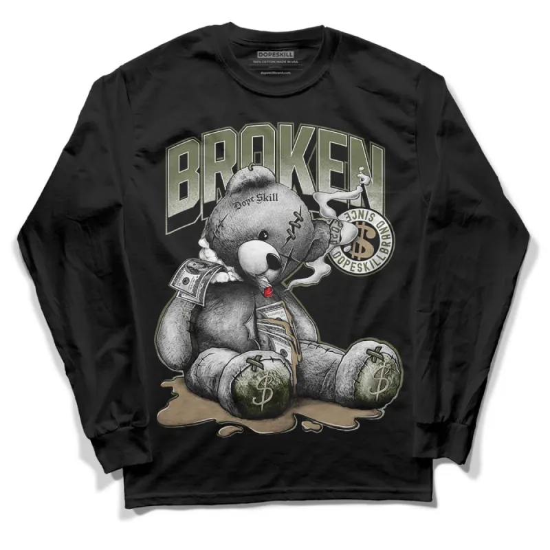 Max 90 Neutral Olive DopeSkill Long Sleeve T-Shirt Sick Bear Graphic sold by DopeSkill