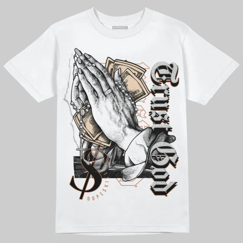 Craft Ivory 3s DopeSkill T-Shirt Trust God Graphic sold by DopeSkill