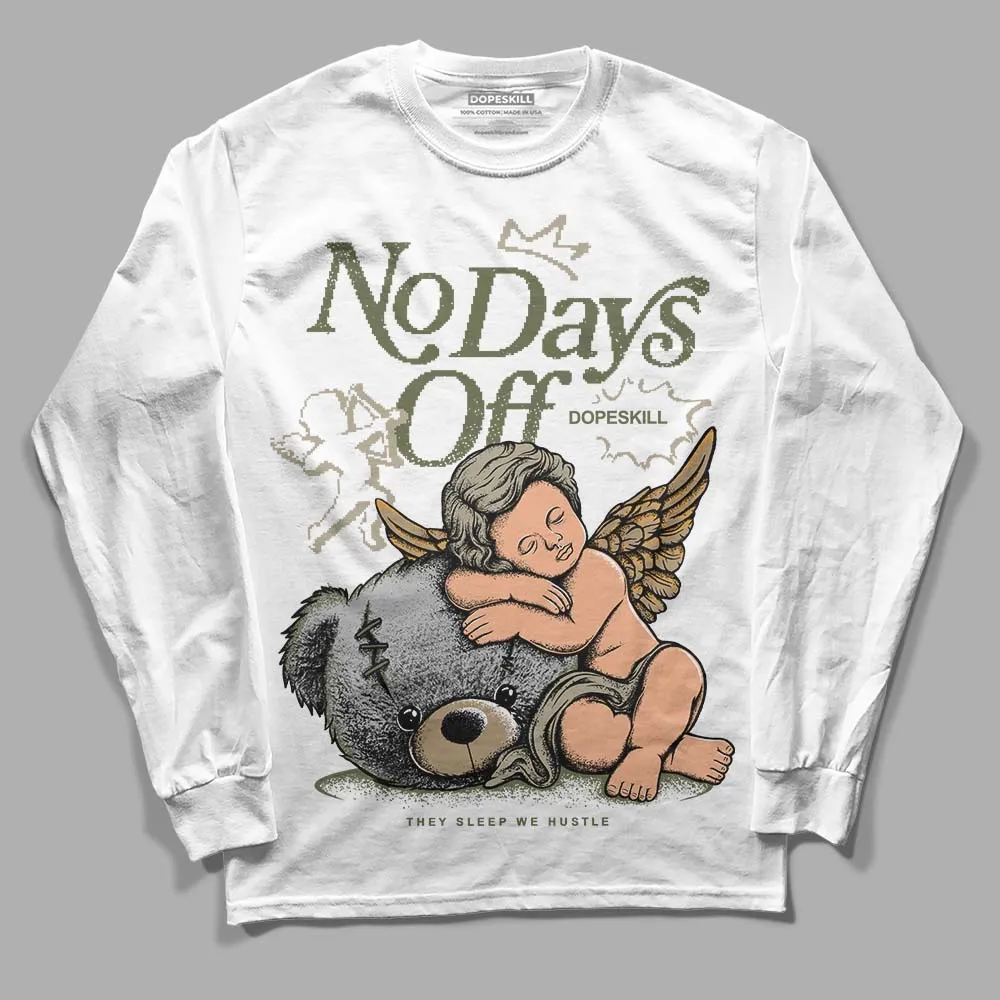 Max 90 Neutral Olive DopeSkill Long Sleeve T-Shirt New No Days Off Graphic sold by DopeSkill product image thumbnail 2