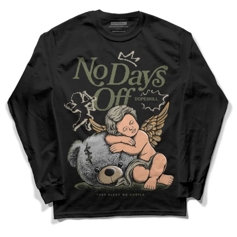 Max 90 Neutral Olive DopeSkill Long Sleeve T-Shirt New No Days Off Graphic sold by DopeSkill