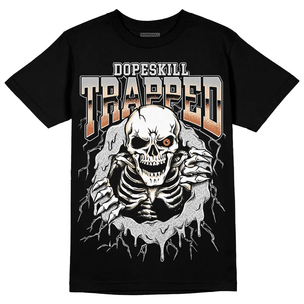 Craft Ivory 3s DopeSkill T-Shirt Trapped Halloween Graphic sold by DopeSkill product image thumbnail 2