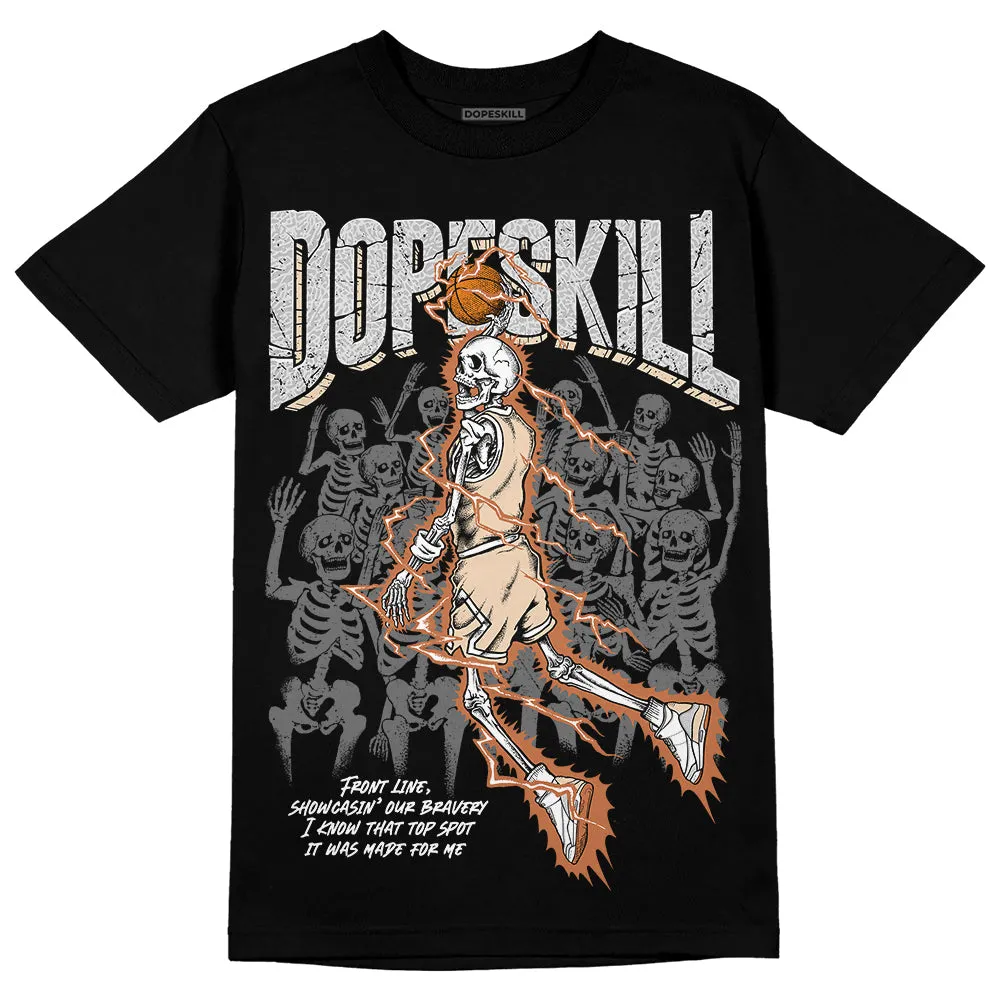 Craft Ivory 3s DopeSkill T-Shirt Thunder Dunk Graphic sold by DopeSkill product image thumbnail 2