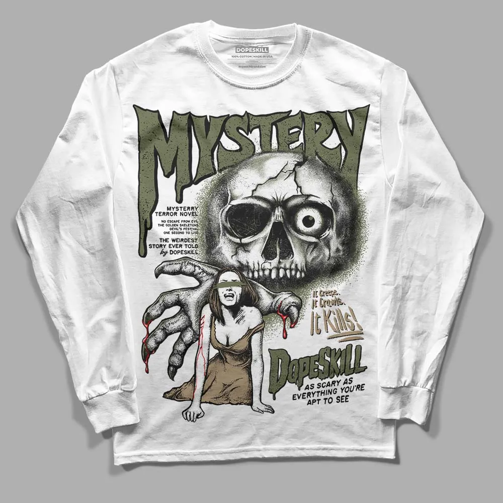 Max 90 Neutral Olive DopeSkill Long Sleeve T-Shirt Mystery Ghostly Grasp Graphic sold by DopeSkill product image thumbnail 2