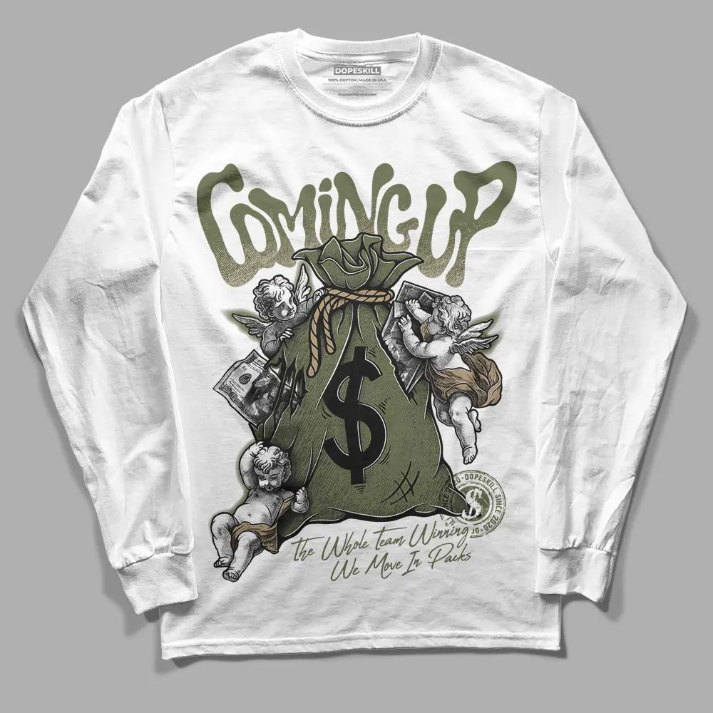 Max 90 Neutral Olive DopeSkill Long Sleeve T-Shirt Money Bag Coming Up Graphic sold by DopeSkill product image thumbnail 2