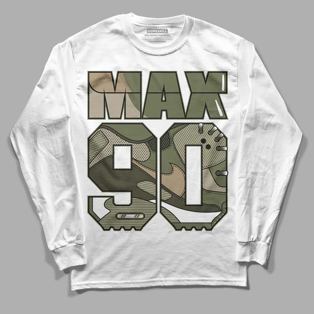 Max 90 Neutral Olive DopeSkill Long Sleeve T-Shirt Max 90 Graphic sold by DopeSkill product image thumbnail 2