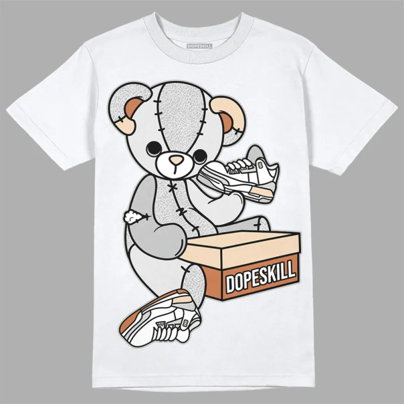 Craft Ivory 3s DopeSkill T-Shirt Sneakerhead BEAR Graphic sold by DopeSkill