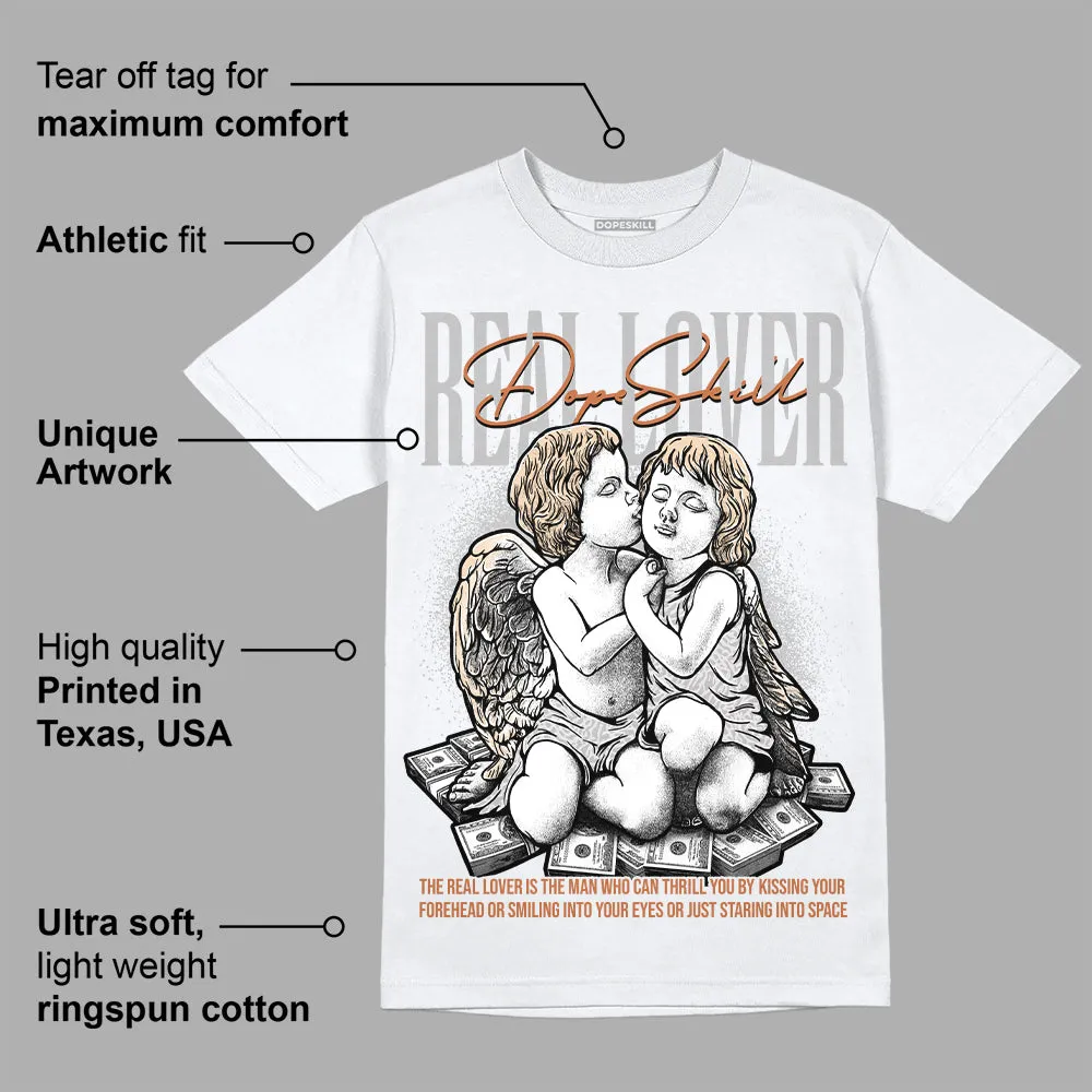 Craft Ivory 3s DopeSkill T-Shirt Real Lover Graphic sold by DopeSkill product image thumbnail 3