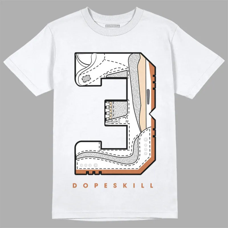 Craft Ivory 3s DopeSkill T-Shirt No.3 Graphic sold by DopeSkill