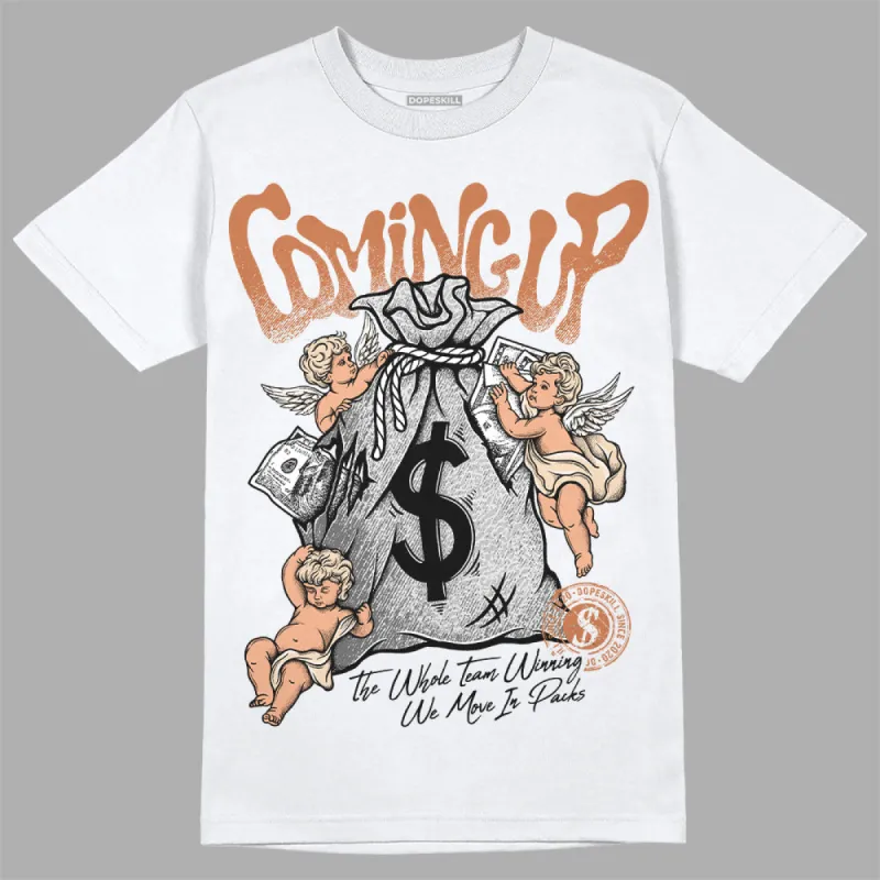Craft Ivory 3s DopeSkill T-Shirt Money Bag Coming Up Graphic sold by DopeSkill