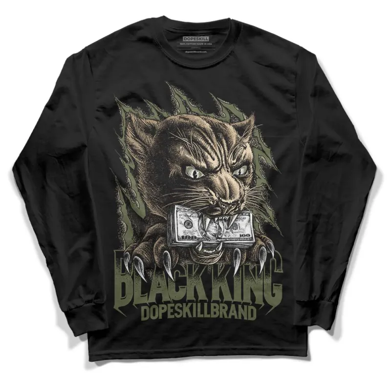 Max 90 Neutral Olive DopeSkill Long Sleeve T-Shirt Black King Graphic sold by DopeSkill