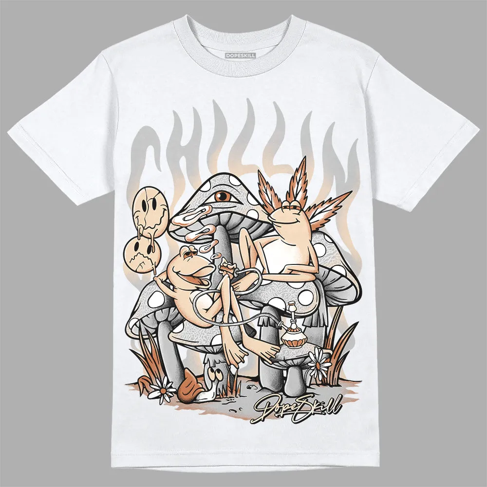 Craft Ivory 3s DopeSkill T-Shirt Chillin Graphic sold by DopeSkill