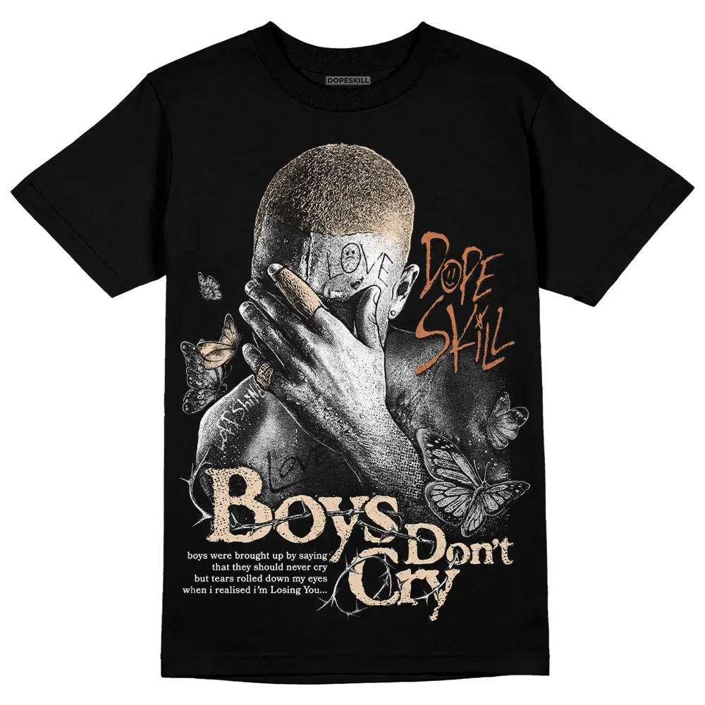 Craft Ivory 3s DopeSkill T-Shirt Boys Don't Cry Graphic sold by DopeSkill product image thumbnail 2