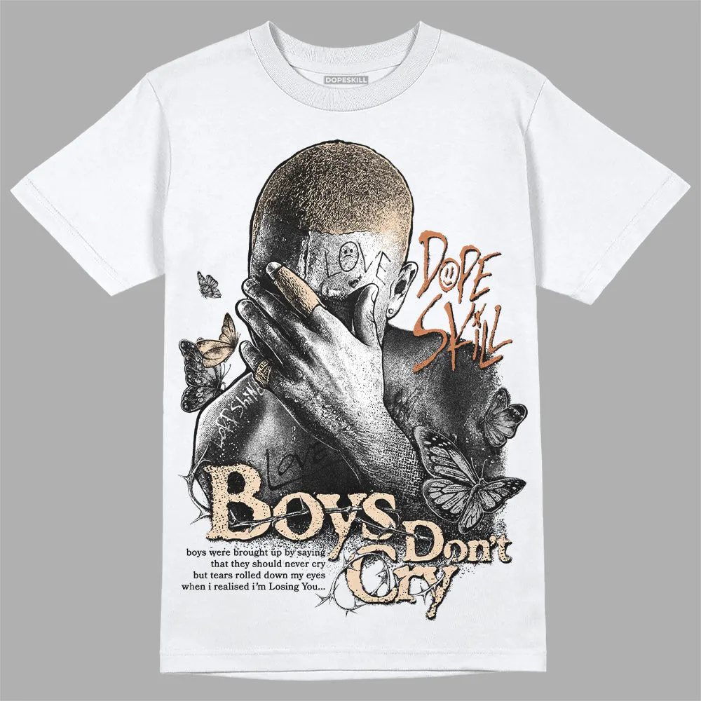 Craft Ivory 3s DopeSkill T-Shirt Boys Don't Cry Graphic sold by DopeSkill