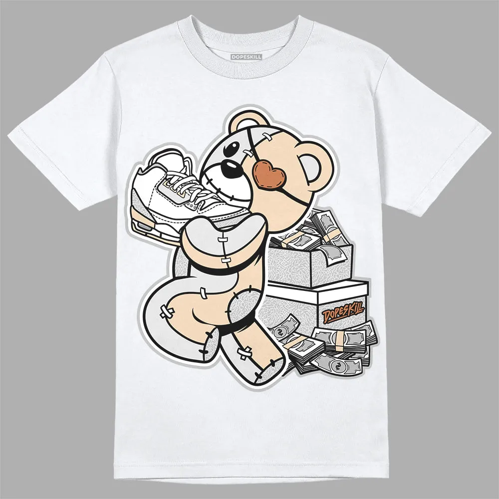 Craft Ivory 3s DopeSkill T-Shirt Bear Steals Sneaker Graphic sold by DopeSkill