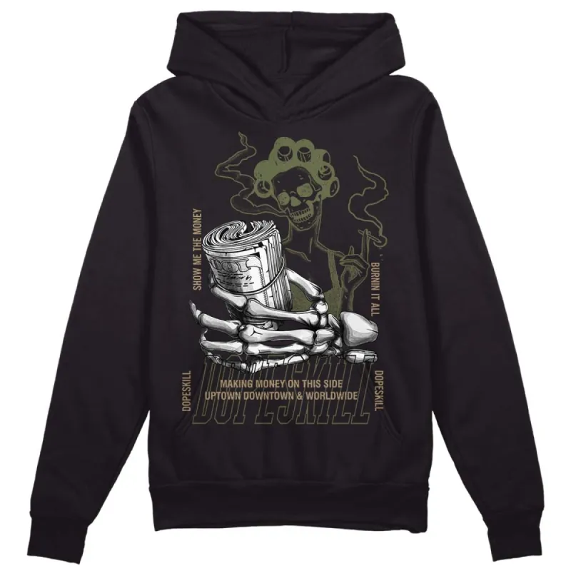 Max 90 Neutral Olive DopeSkill Hoodie Sweatshirt Show Me The Money Graphic sold by DopeSkill