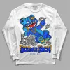 Royal Blue Collection DopeSkill Long Sleeve T-Shirt Born To Be Rich Graphic sold by DopeSkill
