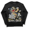 Dawn Photon Dust 5s DopeSkill Long Sleeve T-Shirt Born To Be Rich Graphic sold by DopeSkill