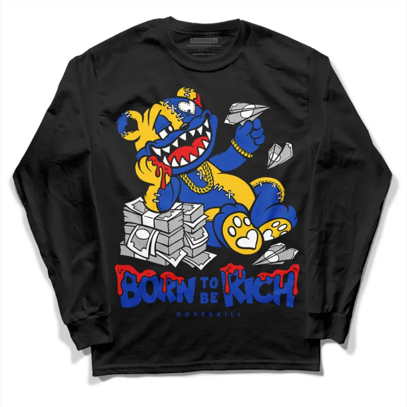 Laney 14s DopeSkill Long Sleeve T-Shirt Born To Be Rich Graphic sold by DopeSkill