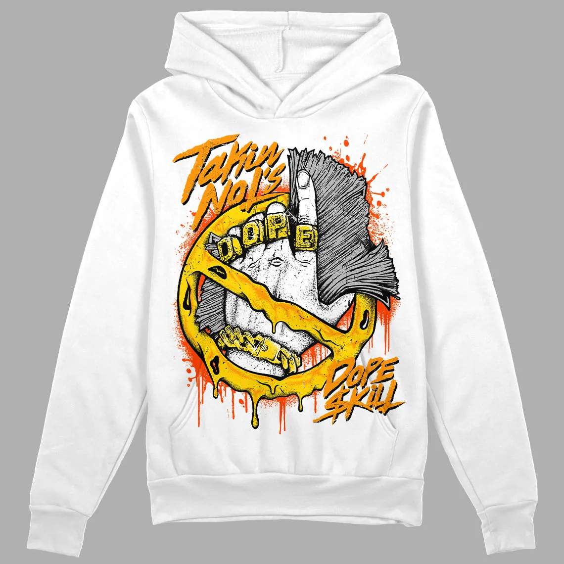 Yellow Ochre 6s DopeSkill Hoodie Sweatshirt Takin No L's Graphic sold by DopeSkill product image thumbnail 2