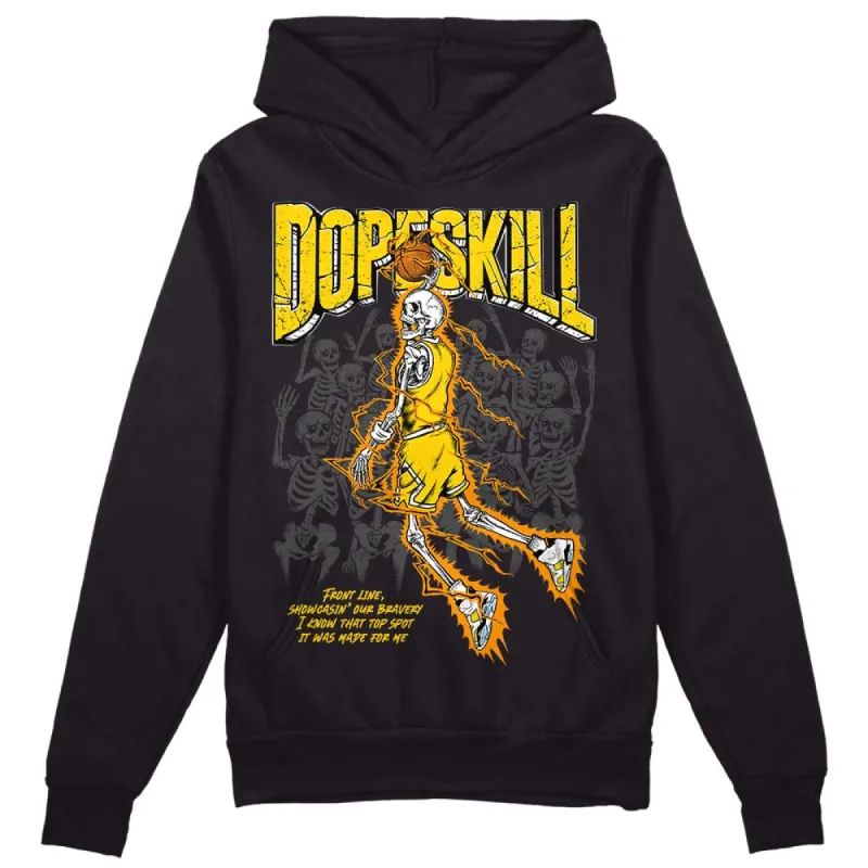 Yellow Ochre 6s DopeSkill Hoodie Sweatshirt Thunder Dunk Graphic sold by DopeSkill