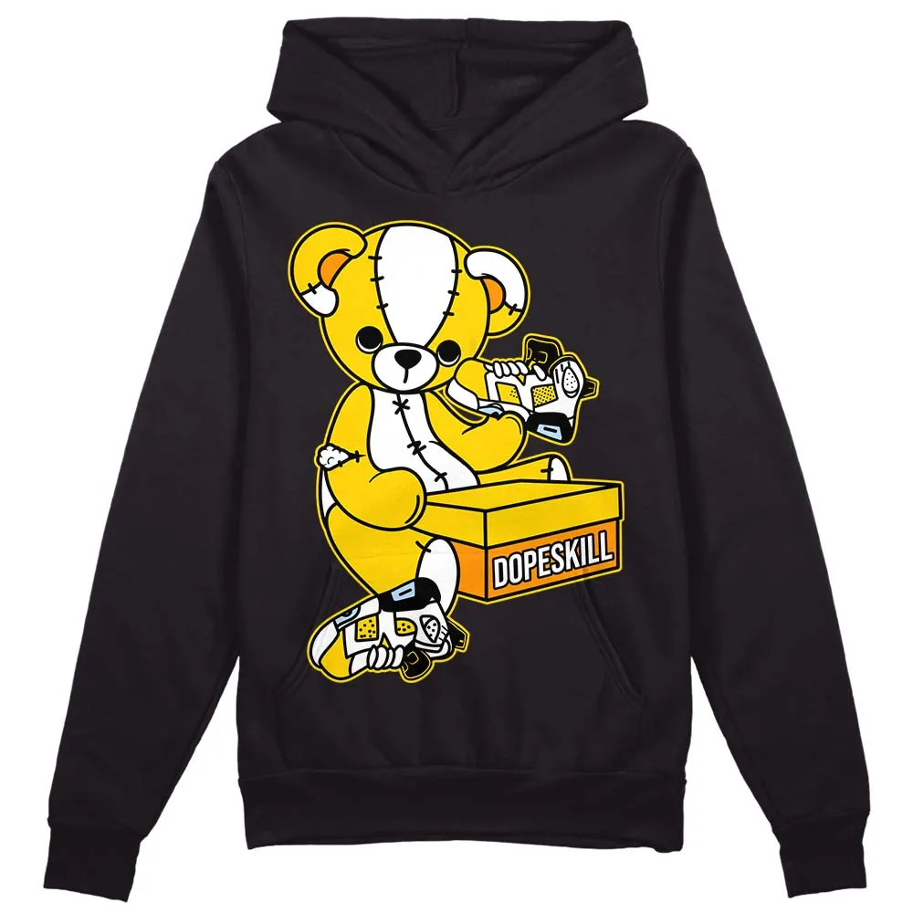 Yellow Ochre 6s DopeSkill Hoodie Sweatshirt Sneakerhead BEAR Graphic sold by DopeSkill