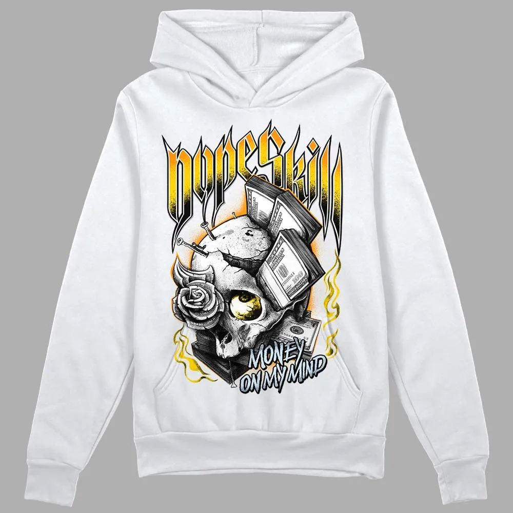 Yellow Ochre 6s DopeSkill Hoodie Sweatshirt Money On My Mind Graphic sold by DopeSkill product image thumbnail 2