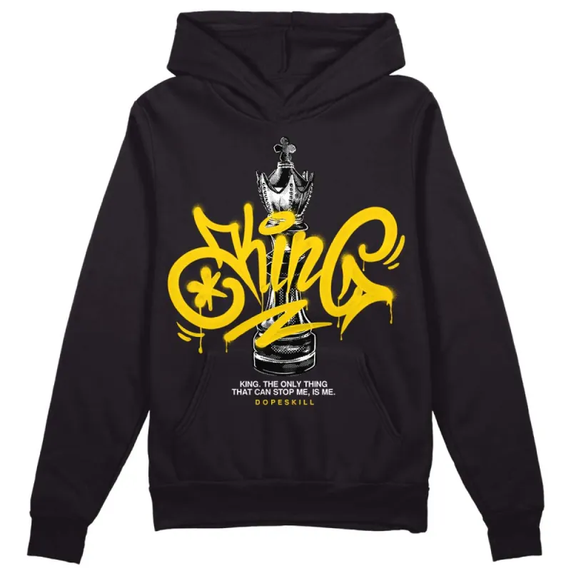 Yellow Ochre 6s DopeSkill Hoodie Sweatshirt King Chess Graphic sold by DopeSkill