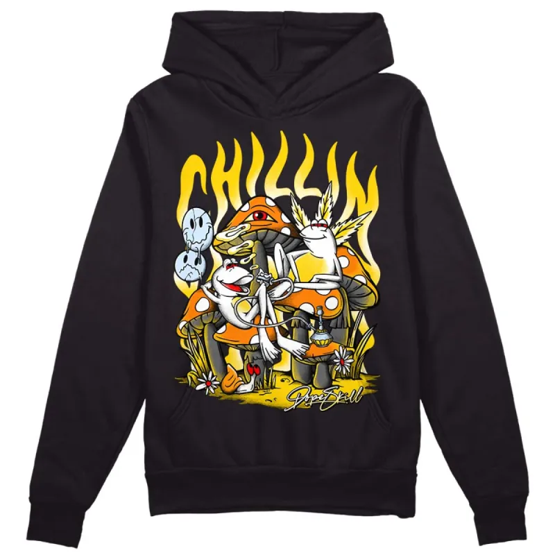 Yellow Ochre 6s DopeSkill Hoodie Sweatshirt Chillin Graphic sold by DopeSkill