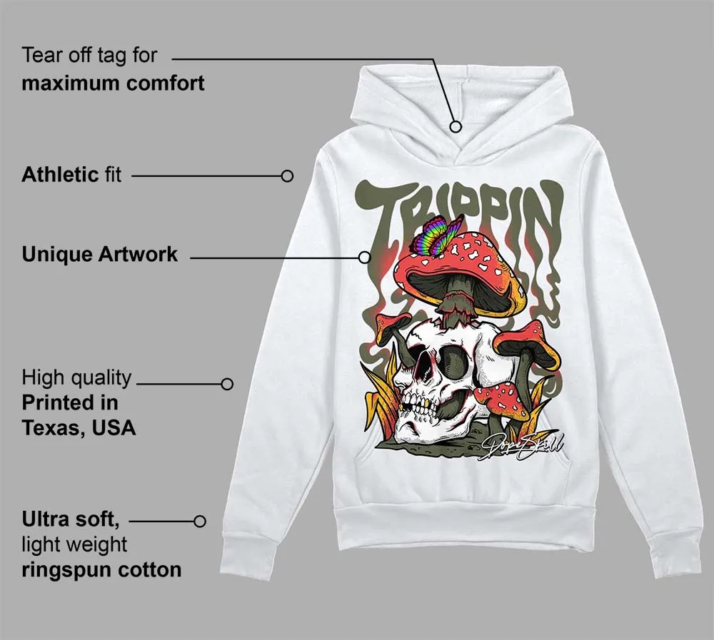 Dunk Mystic Red Cargo Khaki DopeSkill Hoodie Sweatshirt Trippin Graphic sold by DopeSkill product image thumbnail 3