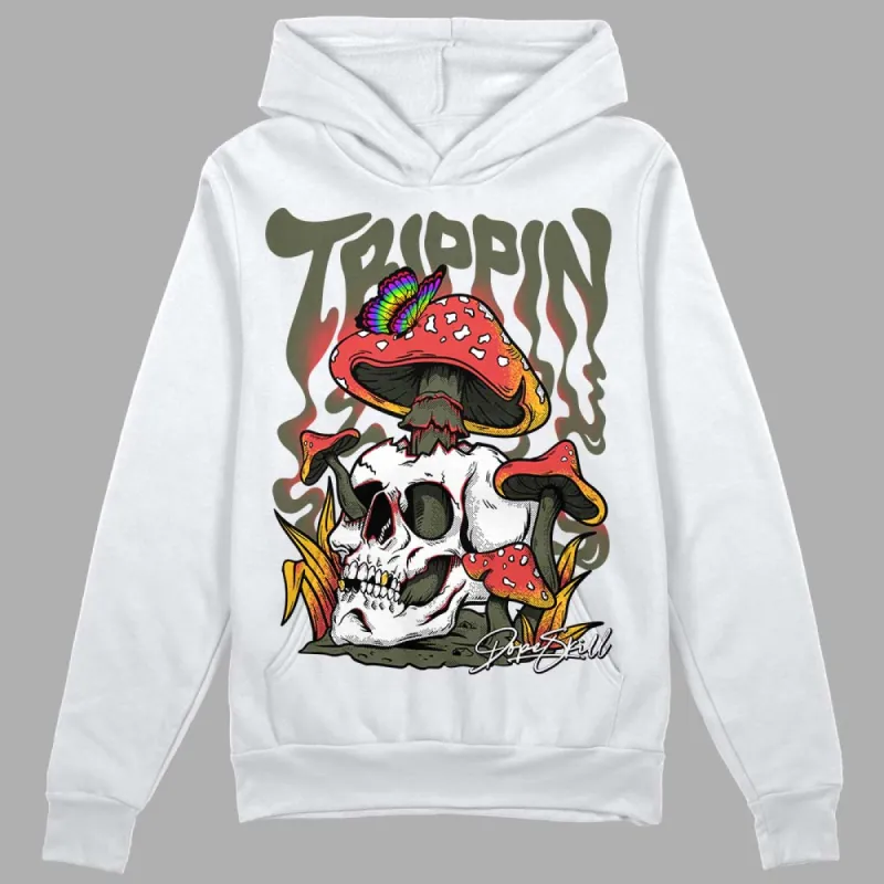 Dunk Mystic Red Cargo Khaki DopeSkill Hoodie Sweatshirt Trippin Graphic sold by DopeSkill