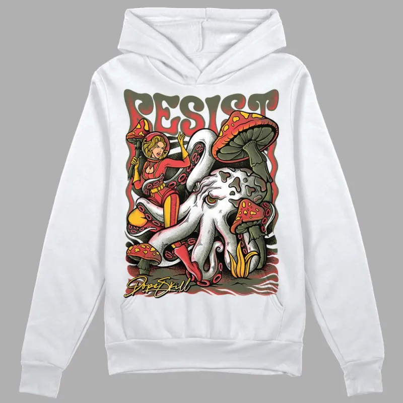 Dunk Mystic Red Cargo Khaki DopeSkill Hoodie Sweatshirt Resist Graphic sold by DopeSkill