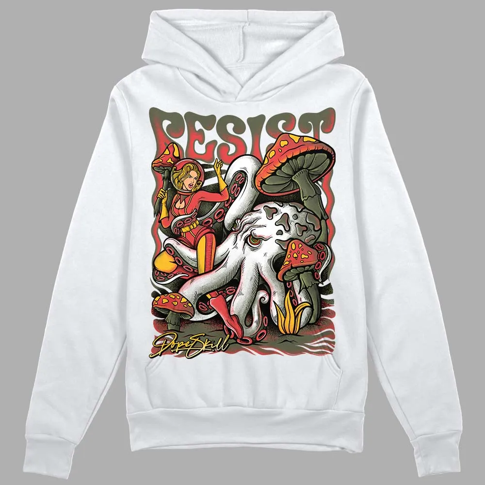 Dunk Mystic Red Cargo Khaki DopeSkill Hoodie Sweatshirt Resist Graphic sold by DopeSkill